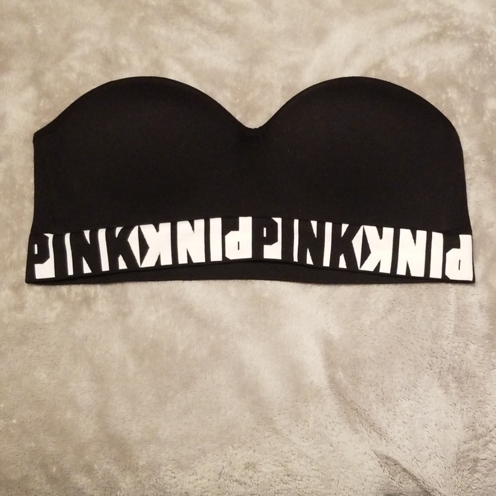 Cool & Comfy Seamless Push-Up Bandeau PINK